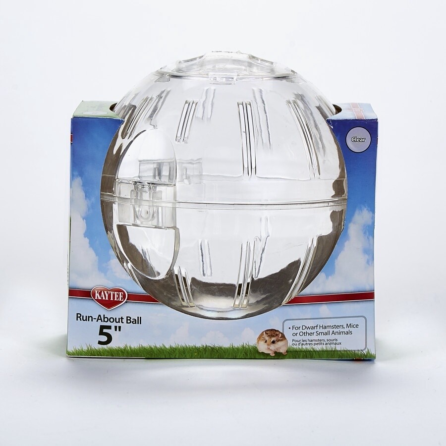 Run About Ball Clear, Size: 5&quot;