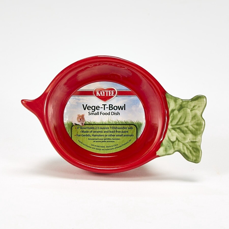 Vege T Bowl Ceramic Dish, Size: Raddish