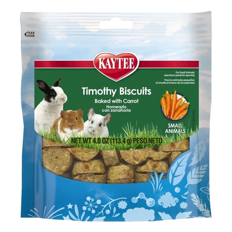 Timothy Biscuits with Carrot