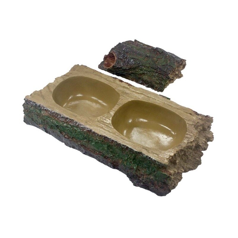 forest dual feeder living natural realistic decor