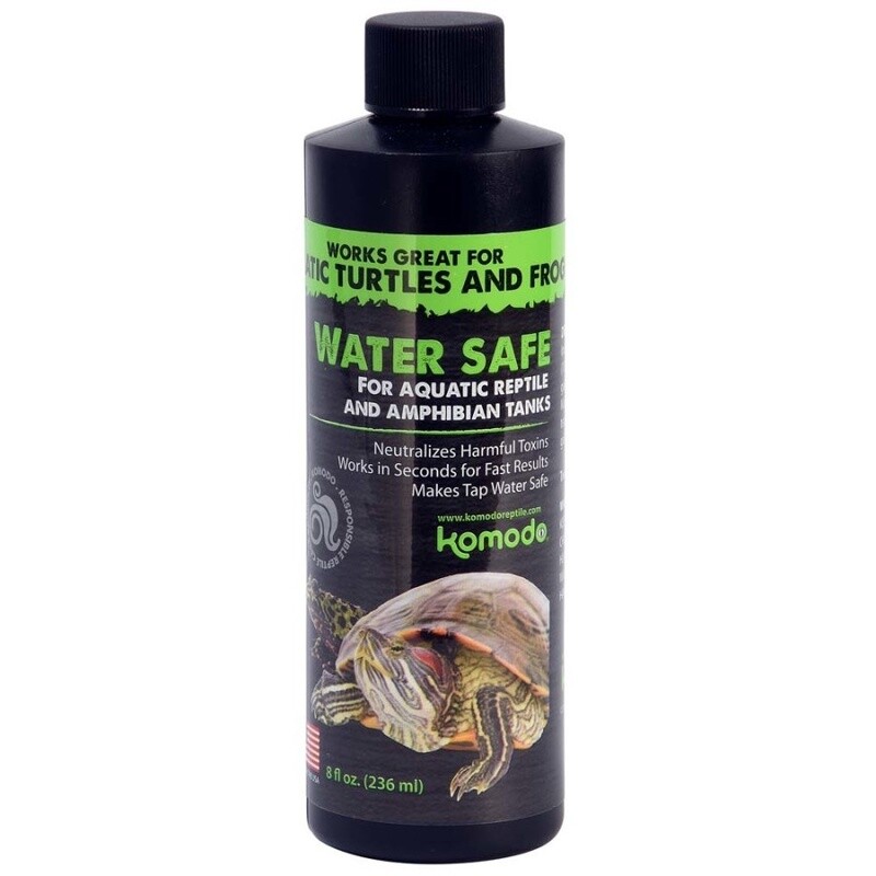 water safe for aquatic reptiles and amphibian tanks