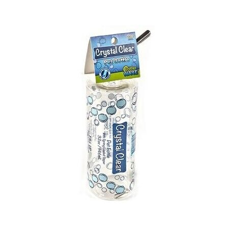 Crystal Clear Water Bottle, Size: 8oz