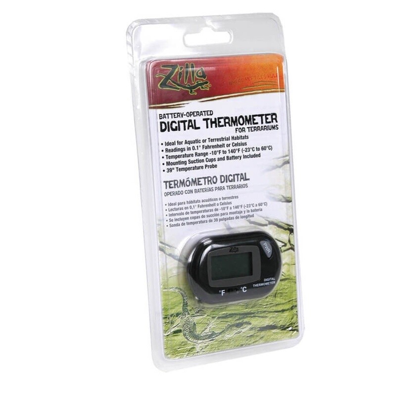 Battery Operated Digital Thermometer For Terrariums