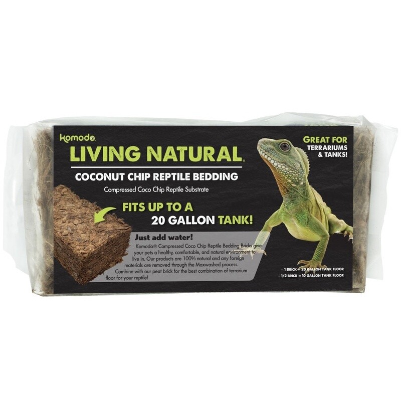 Coconut Chip Reptile Bedding