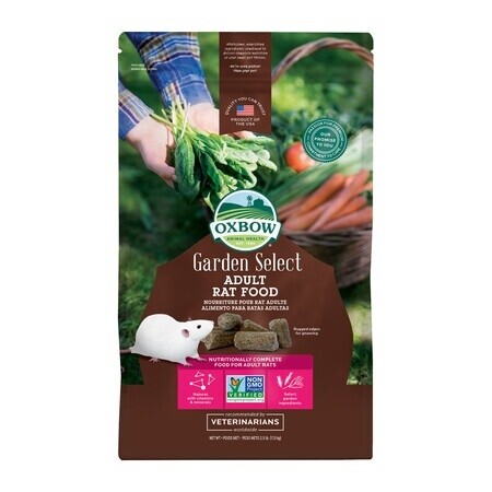 Adult Rat Food.  Garden Select.  2.5 lbs