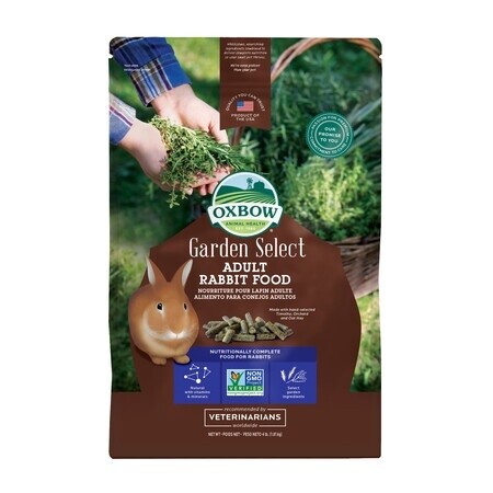 Adult Rabbit Food.  Garden Select. 4 lbs.