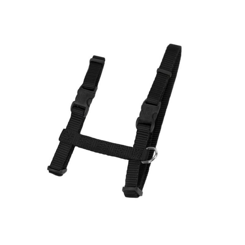 Adjustable Cat Harness, black