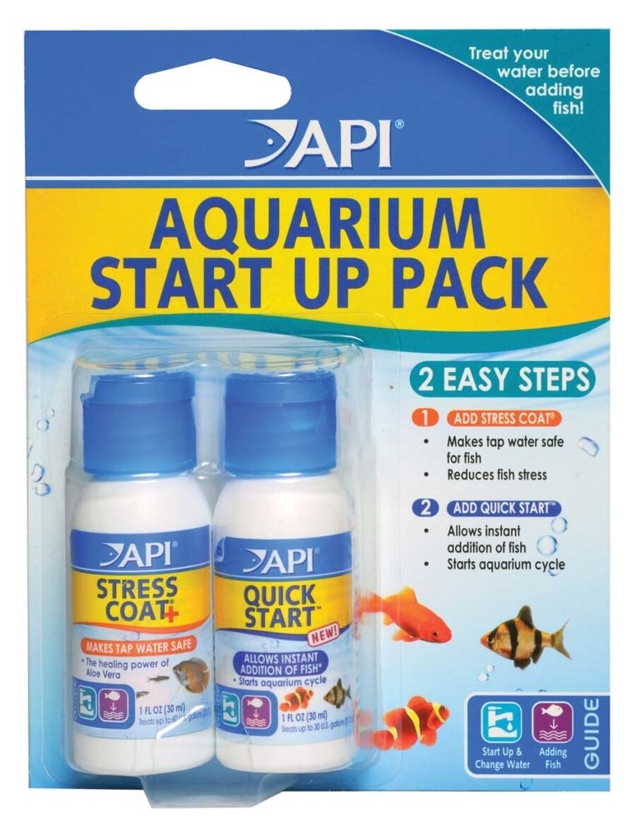 API Stress Coat &amp; Quick Start Aquarium Start Up Pack