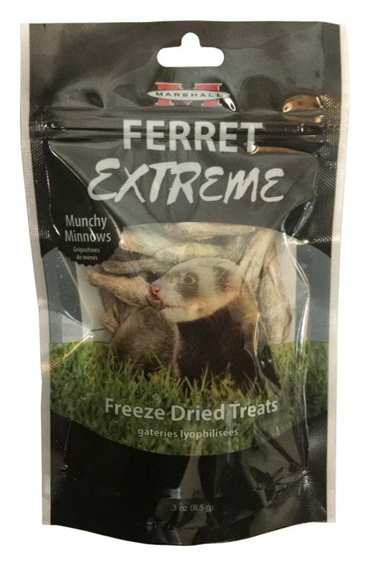 Marshall Pet Products Ferret Extreme Munchy Minnows Treats
