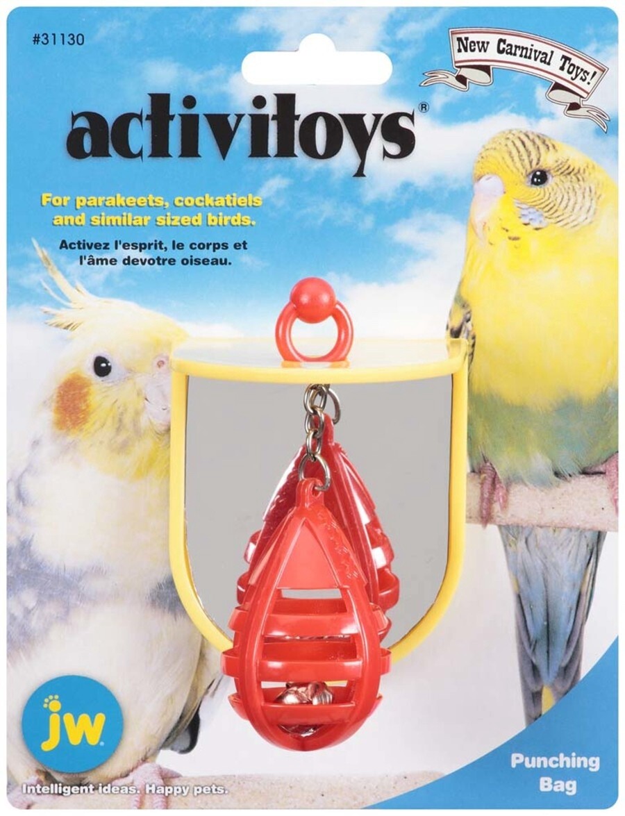 JW Pet ActiviToy Punching Bag Bird Toy