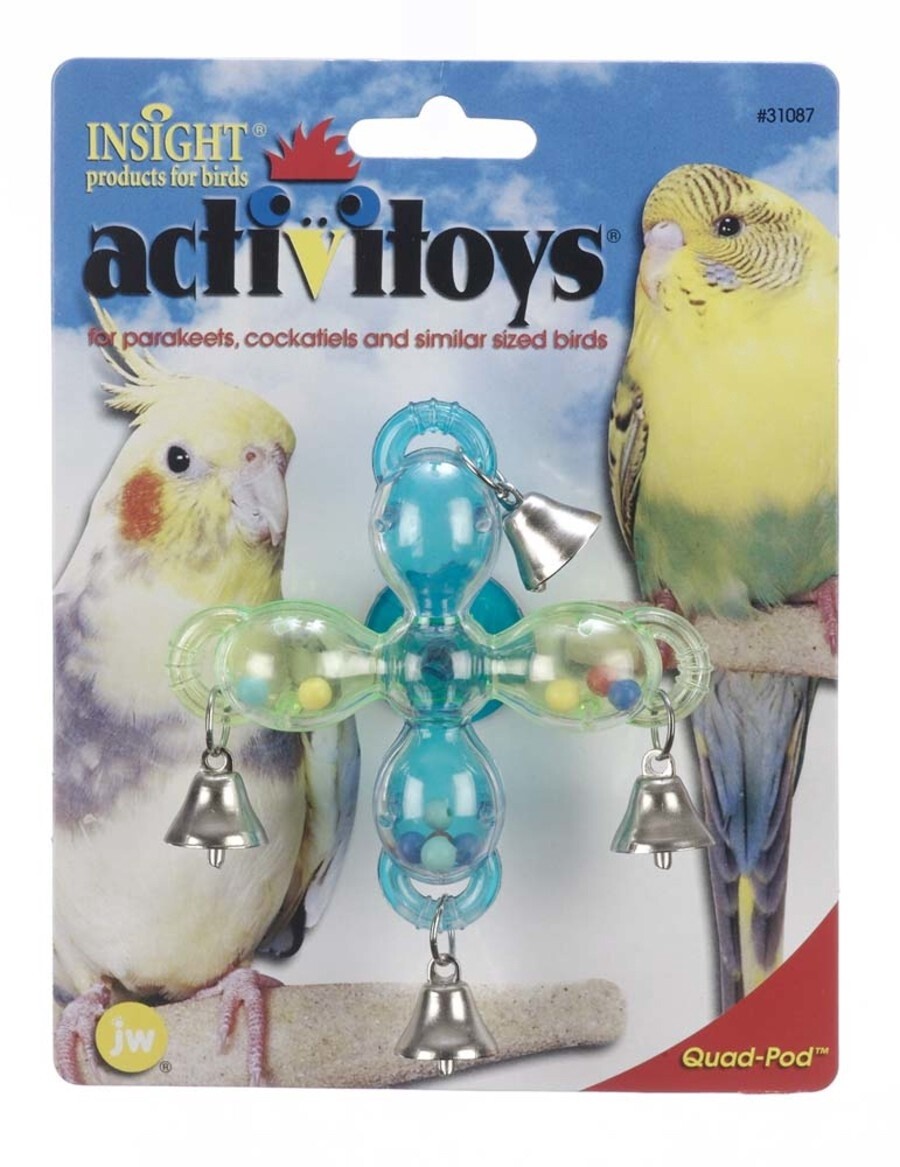 JW Pet ActiviToy Quad-Pod Bird Toy