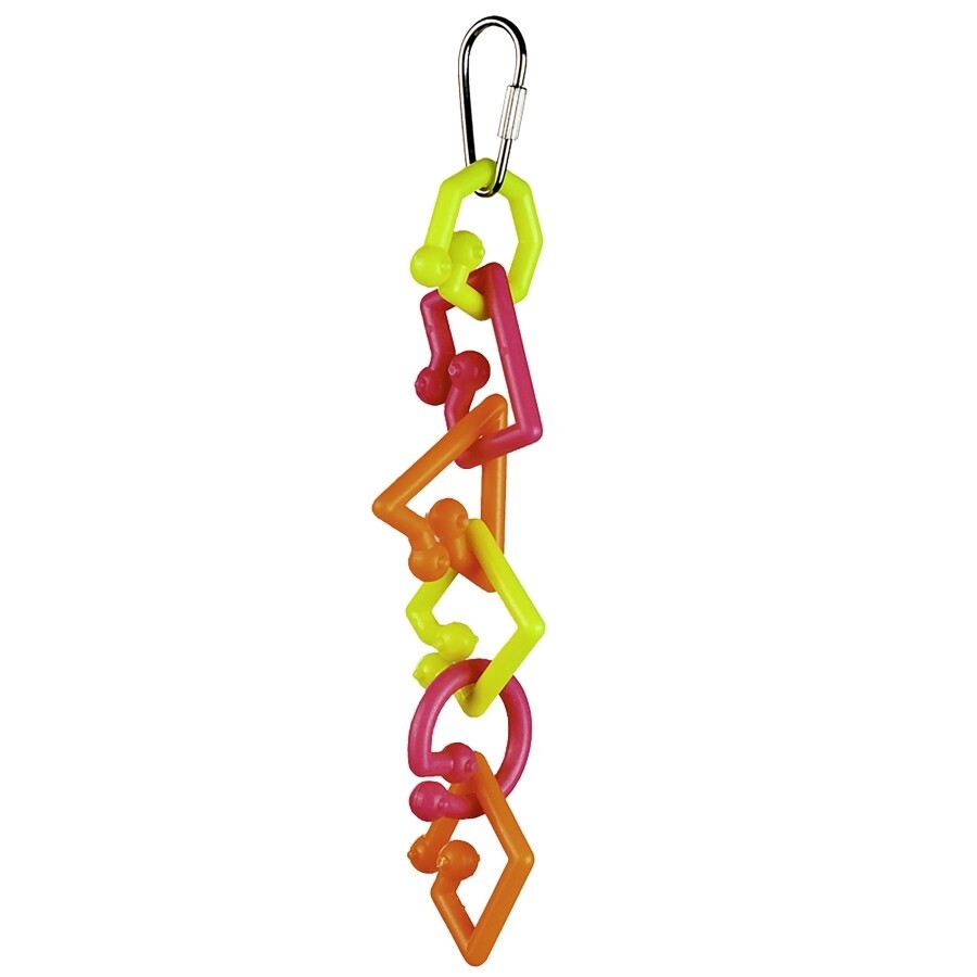 A &amp; E Cages Happy Beaks Silly Links Bird Toy