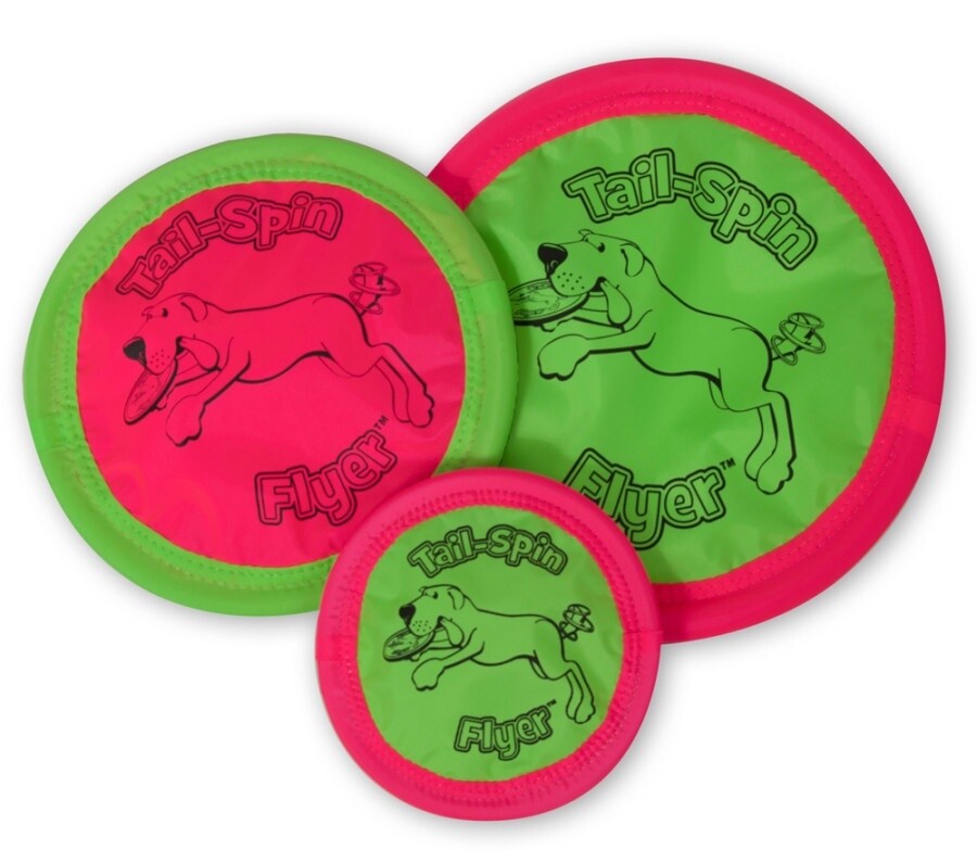 Tail Spin Flyer Dog Toy