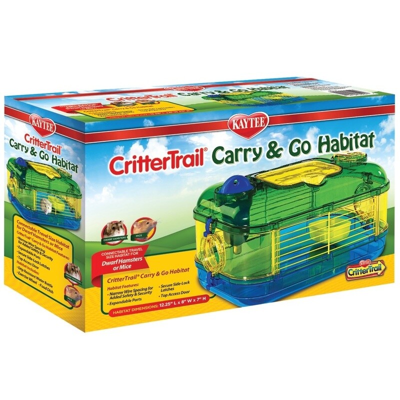 Kaytee CritterTrail Carry &amp; Go Habitat