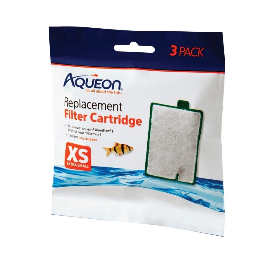Aqueon Replacement Filter Cartridges 1ea/Extra SMall - 3 pk