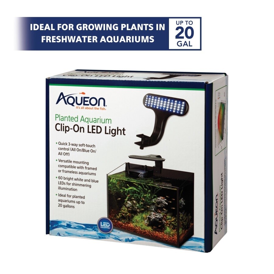 Aqueon Planted Aquarium Clip-On LED Light 1ea/One Size