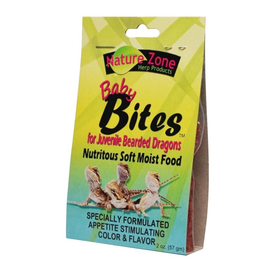 Nature Zone Bearded Dragon Baby Bites Gel Food 1ea/2 oz