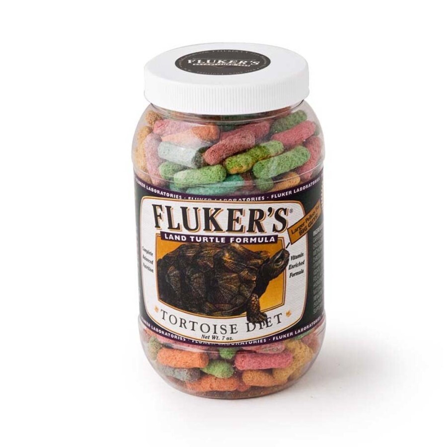 Fluker&#39;s Land Turtle Formula Tortoise Diet Dry Food 1ea/7 oz