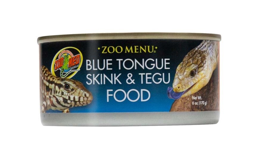 Zoo Med Blue Tongue Skink &amp; Tegu Canned Wet Food 1ea/6 oz