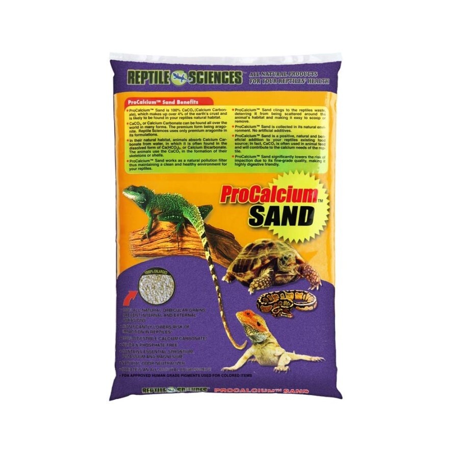 Reptil Sciences ProCalcium Terrarium Sand Violet, 4ea/10 lb