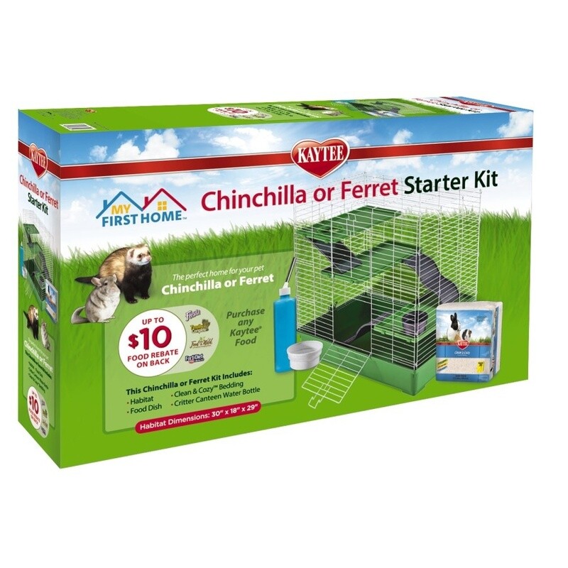 Kaytee My First Home Ferret or Chinchilla Starter Kit 1ea/30 inx 18 in X 29 in