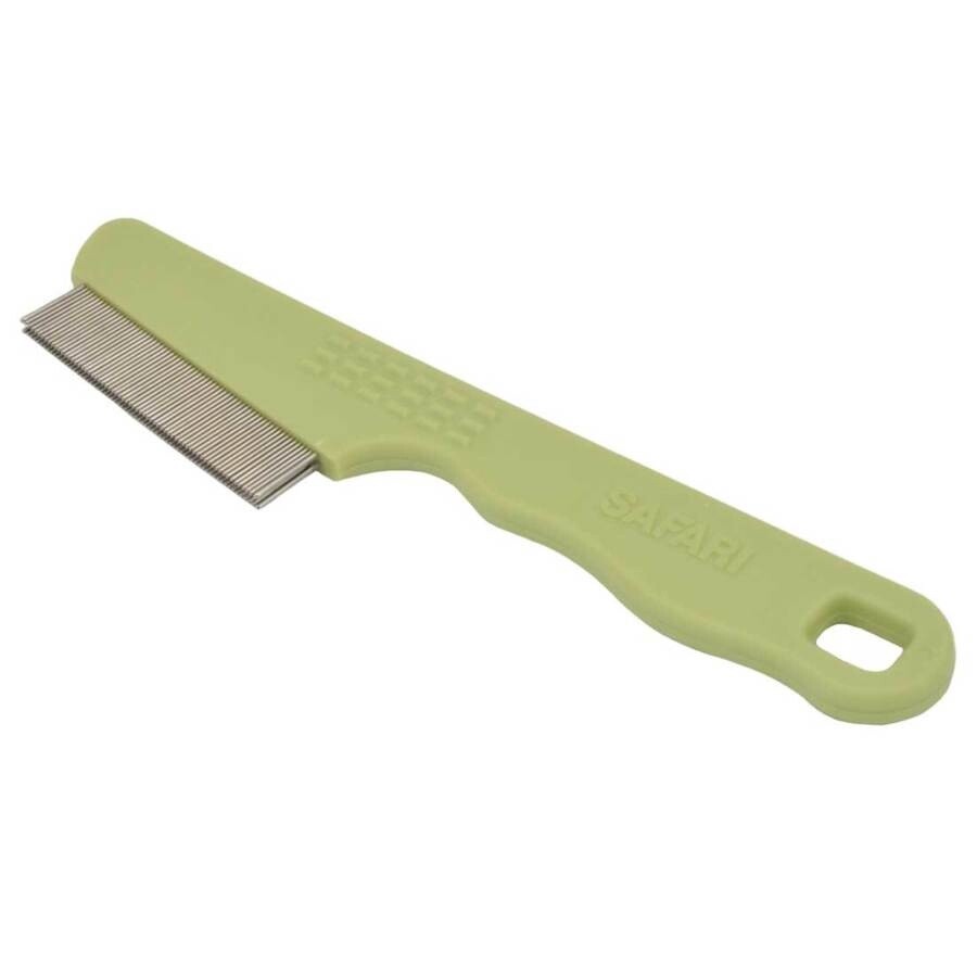 Safari Dog Double Row Flea Combs with Handle
