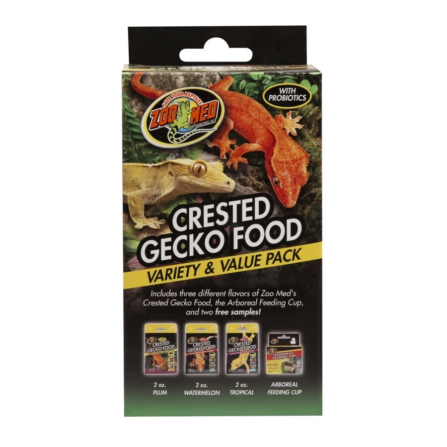 Zoo Med Crested Gecko Food 1ea/Variety &amp; Value pk