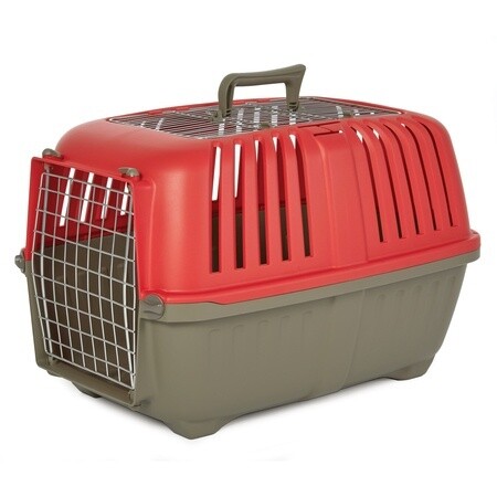Midwest Carrier Plastic Spree 24&quot; Red Double Door