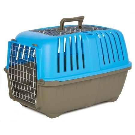 Midwest Carrier Plastic Spree 24&quot; Blue Double Door