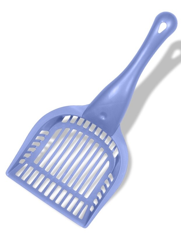 Van Ness Plastics Cat Litter Scoop Blue, 1ea/Regular