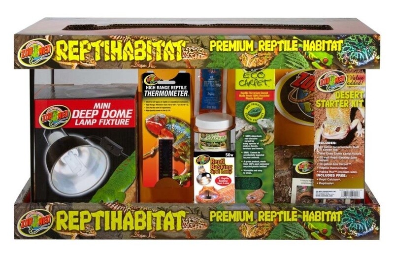 Zoo Med ReptiHabitat Desert Starter Kit 1ea