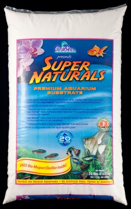 CaribSea Super Naturals Moonlight Aquarium Sand 2ea/20 lb