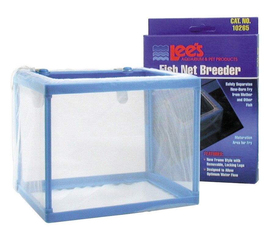 Lee&#39;s Aquarium &amp; Pet Products Net Breeder Clear, Blue