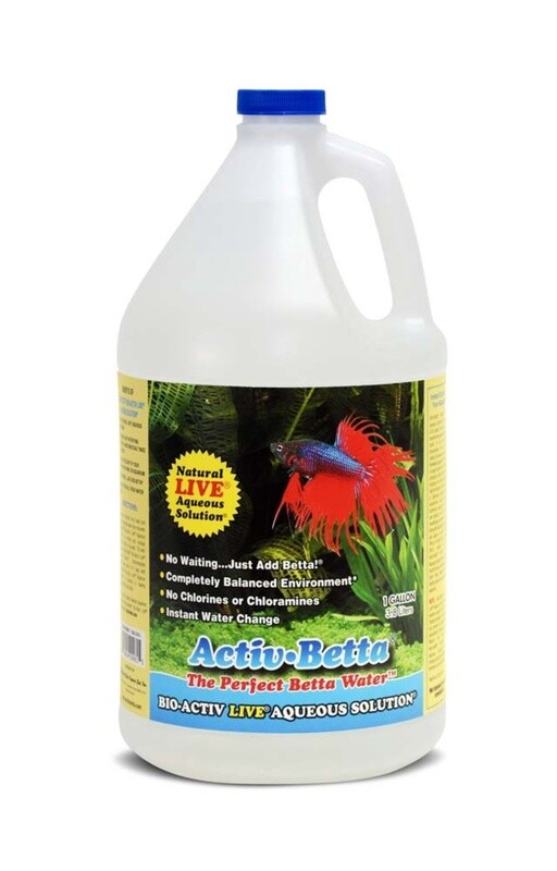 Activ-Betta Bio-Activ Live Aqueous Solution Betta Water Conditioner 1ea/1 gal
