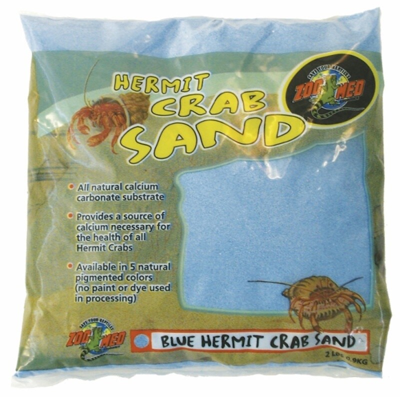 Zoo Med Hermit Crab Sand Blue, 1ea/2 lb