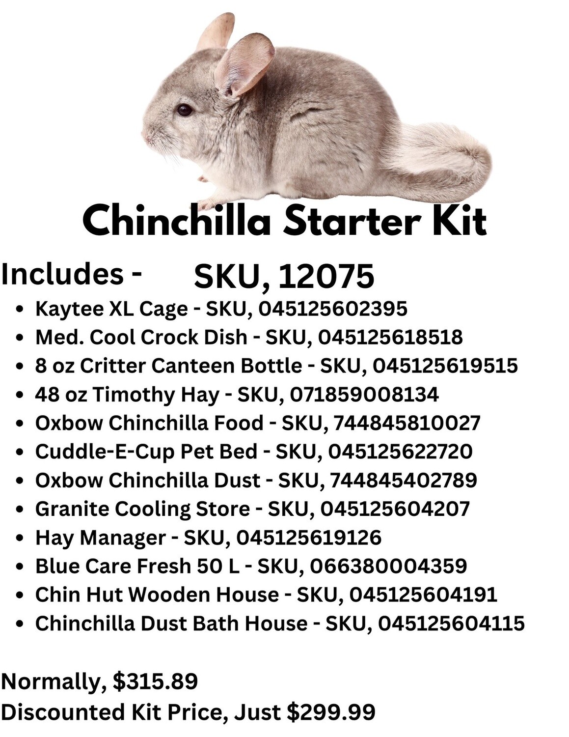 Chinchilla Starter Kit