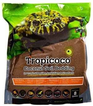 Galapagos Tropicoco Coconut Soil Bedding Substrate Pouch, Brown, 1ea/8 qt