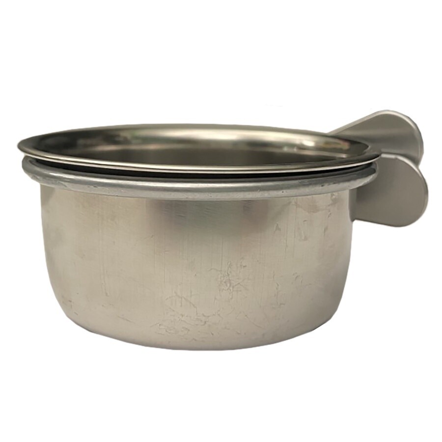 A &amp; E Cages Coop Cup with Ring &amp; Bolt Stainless Steel, 1ea/5 oz