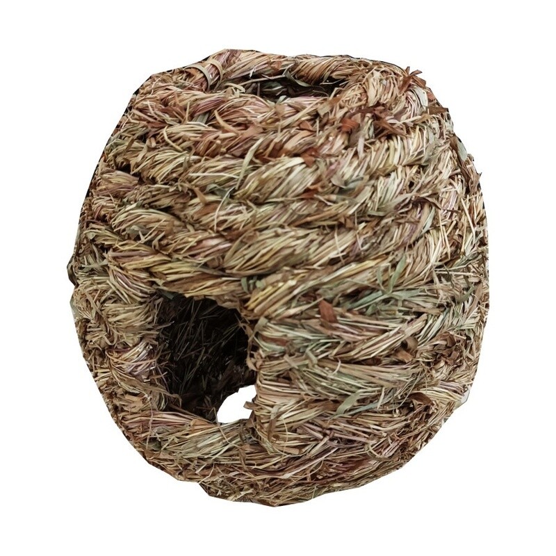 A &amp; E Cages Small Animal Multi-Hole Grass Play Ball