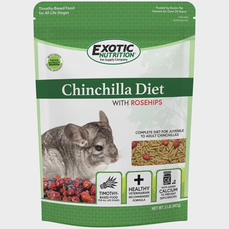Chinchilla Diet w Rose Hips