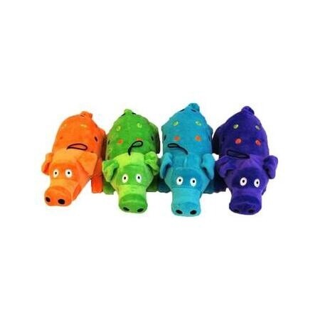 Multipet Dog Toy Globlets Pig Plush 9&quot;