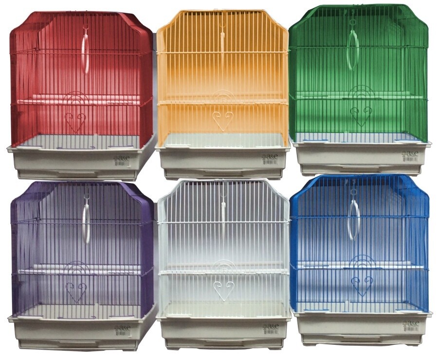 A &amp; E Cages Ornate Top Bird Cage Assortment 6ea/14 in X 11 in