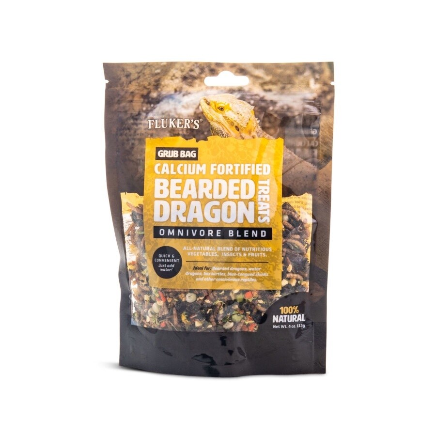 Fluker&#39;s Grub Bag Bearded Dragon Omnivore Blend Treats