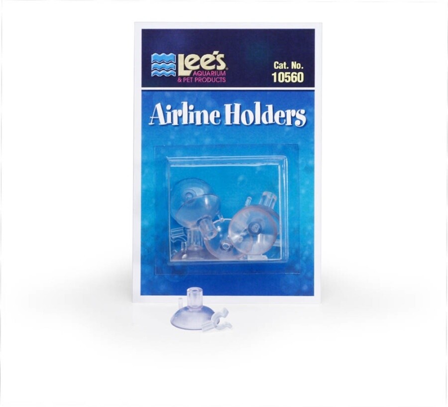 Lee&#39;s Aquarium &amp; Pet Products Airline Holder Clear, 1ea/6 ct