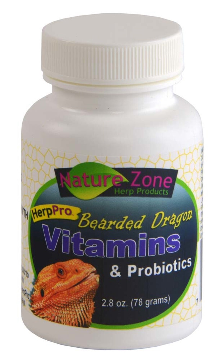 Nature Zone Bearded Dragon Vitamins &amp; Probiotics Supplement