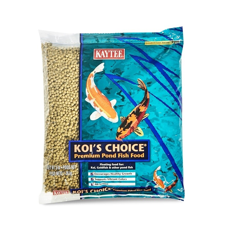 Kaytee Koi&#39;s Choice Koi Floating Fish Food 1ea/3 lb