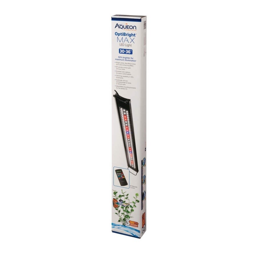 Aqueon OptiBright MAX LED Light 1ea/30-36 in