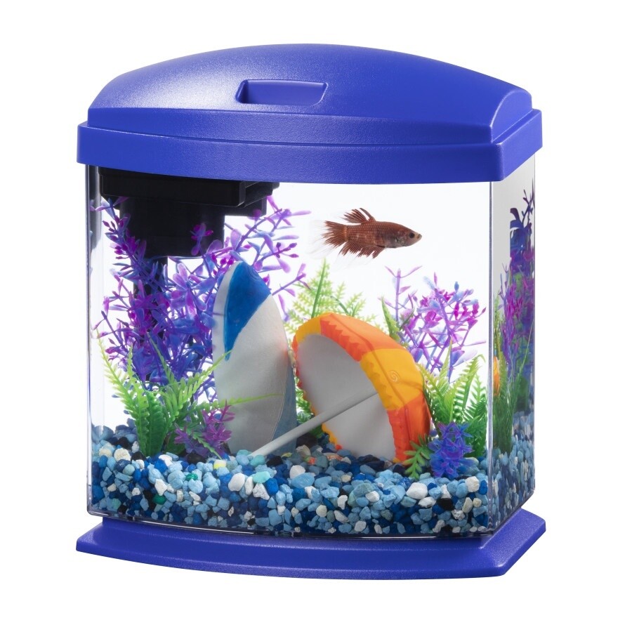 Aqueon LED MiniBow™ Kit with SmartClean™ Technology Blue, 1ea/1 gal