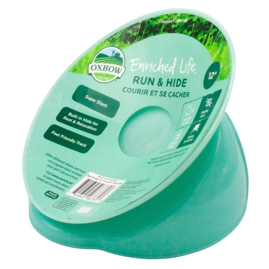 Oxbow Animal Health Enriched Life Small Animal Run &amp; Hide Mint Green, 1ea/12 in