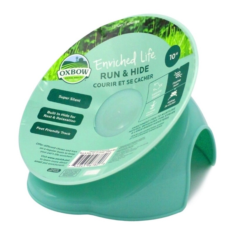 Oxbow Animal Health Enriched Life Small Animal Run &amp; Hide Mint Green, 1ea/10 in